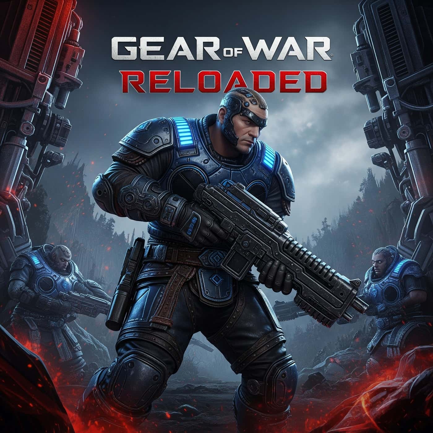 A Gears of War Reloaded PS5-re is jön-min