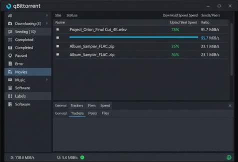 A qBittorrent leghasznosabb funkciói 