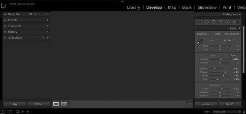 Fotórestaurálás az Adobe Photoshop Lightroom képszerkesztővel