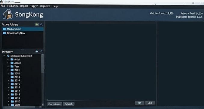 Zene rendszerezés a SongKong segítségével