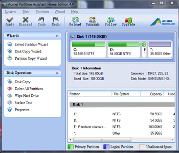 aomei partition assistant home edition