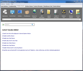 tweaknow powerpack 2012